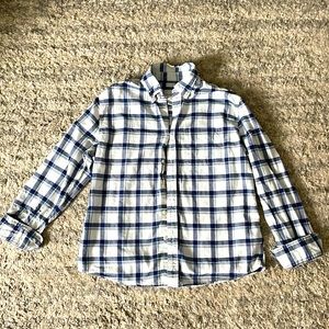American Eagle Mens M Plaid Button Up
